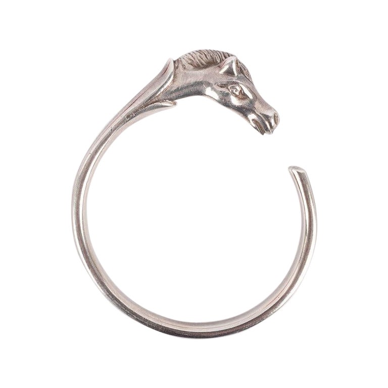 Hermès Galop Silver Bracelet