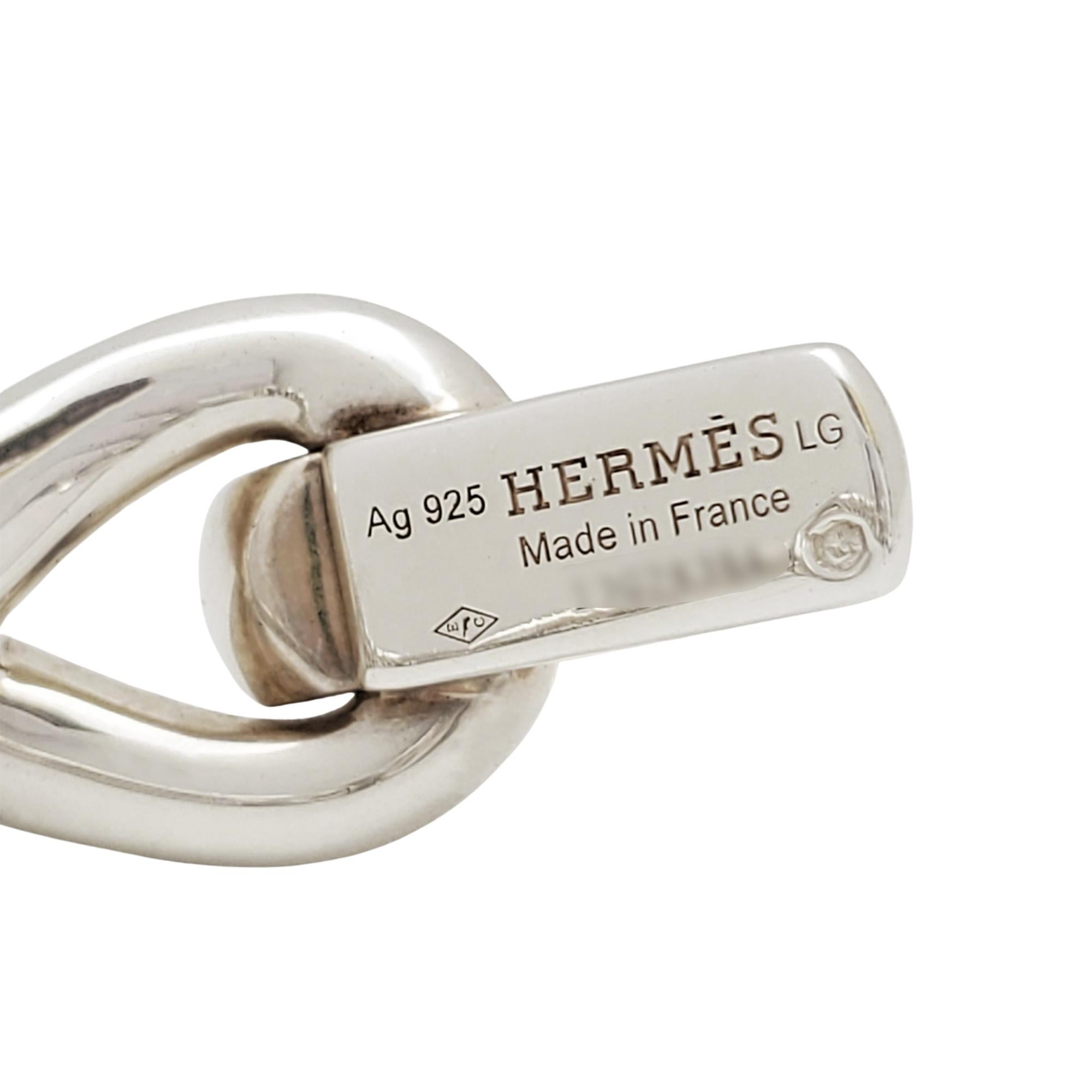 Hermès 'Galop' Silver Bracelet, Large Model at 1stDibs | hermes galop ...