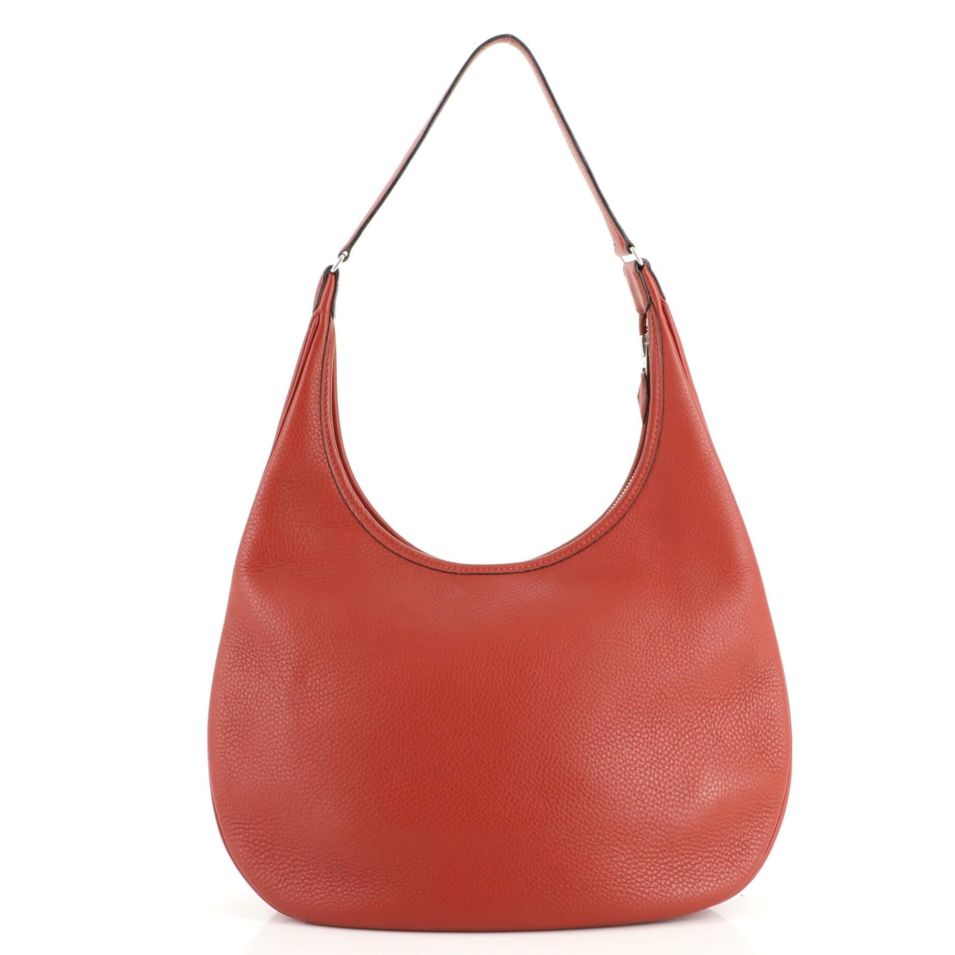 Hermes Gao Bag Leather In Good Condition In NY, NY