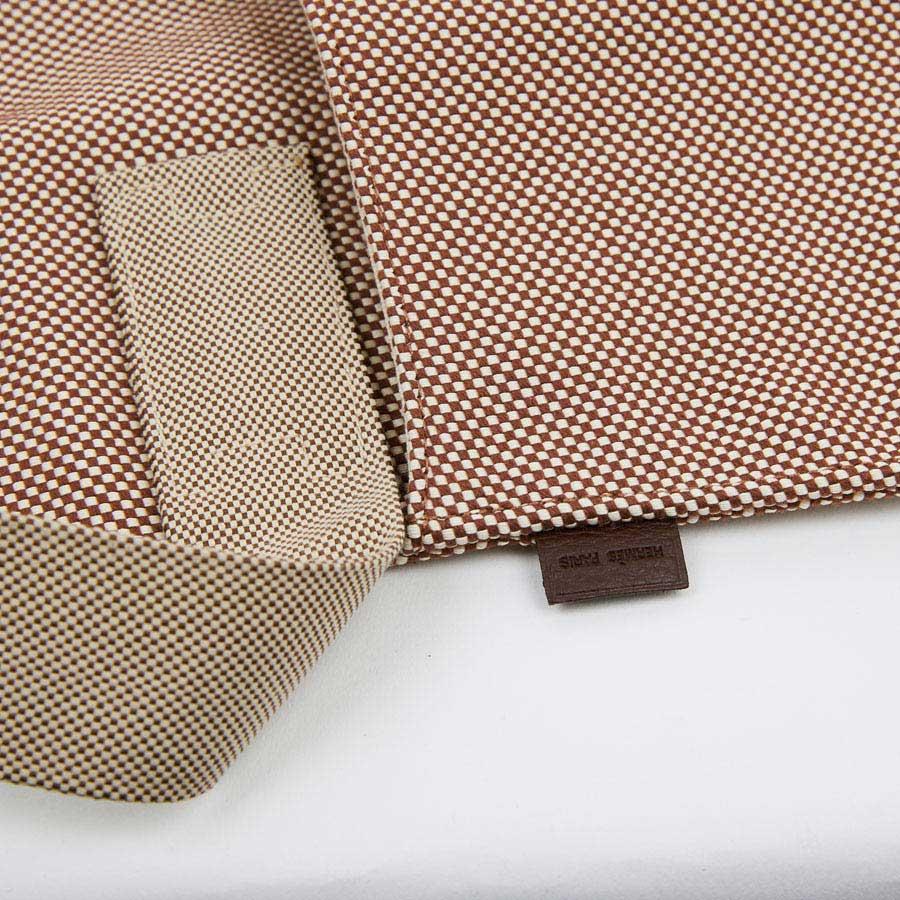 Brown HERMES Garden Apron And Gloves Woman And Man