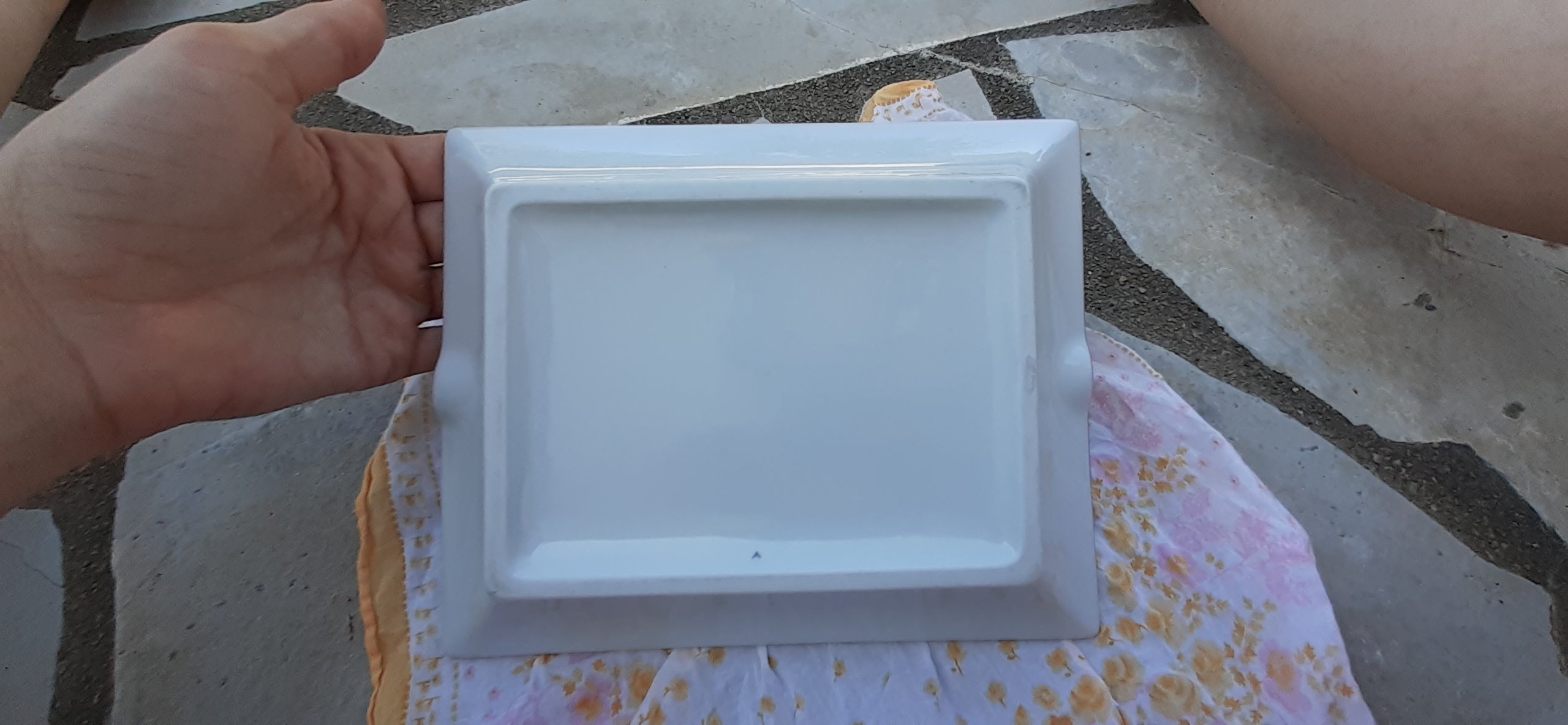 Hermès Garden Cigar Ashtray Change Tray Porcelain Gold For Sale 7