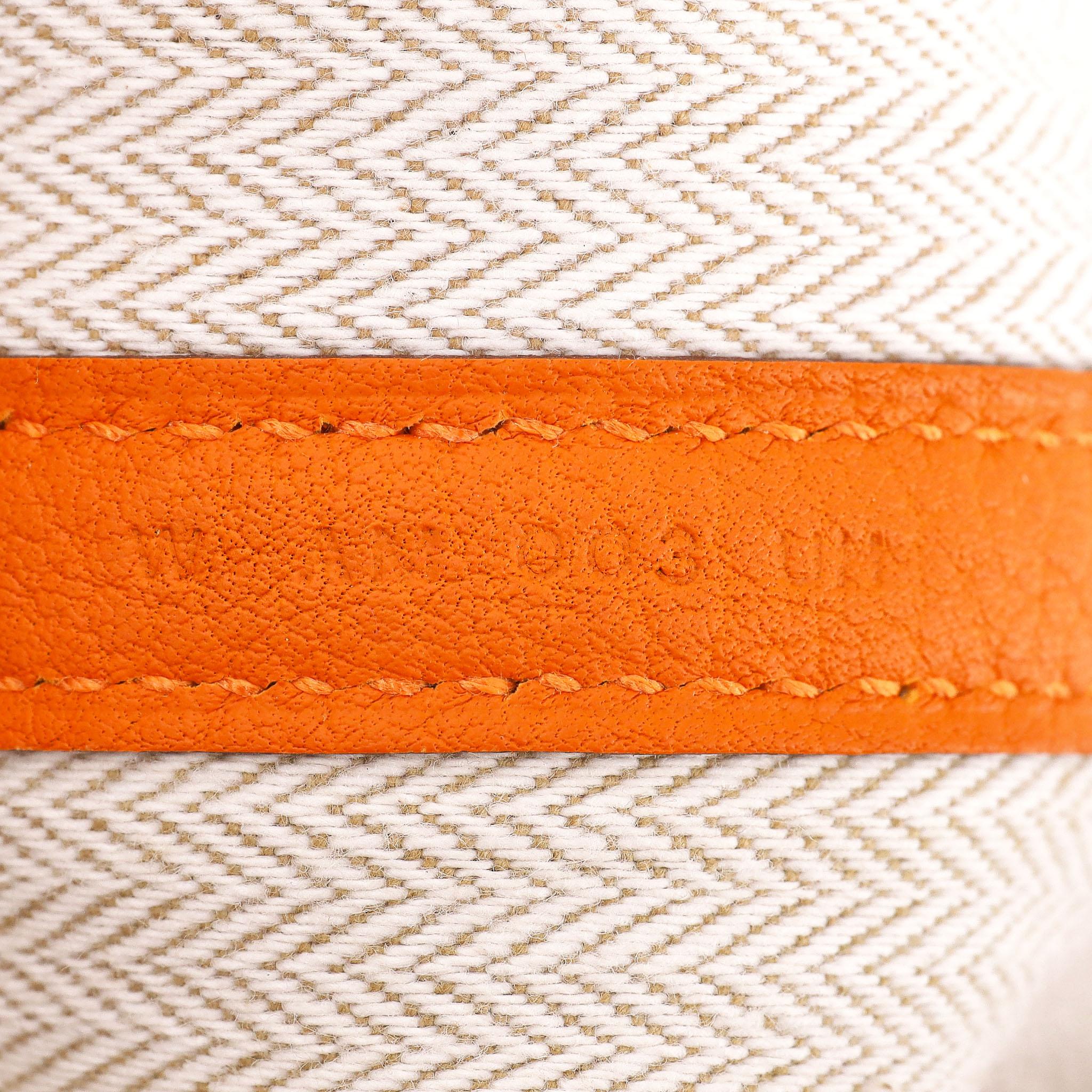 Hermes Garden Party 30 Sac en cuir en vente 6