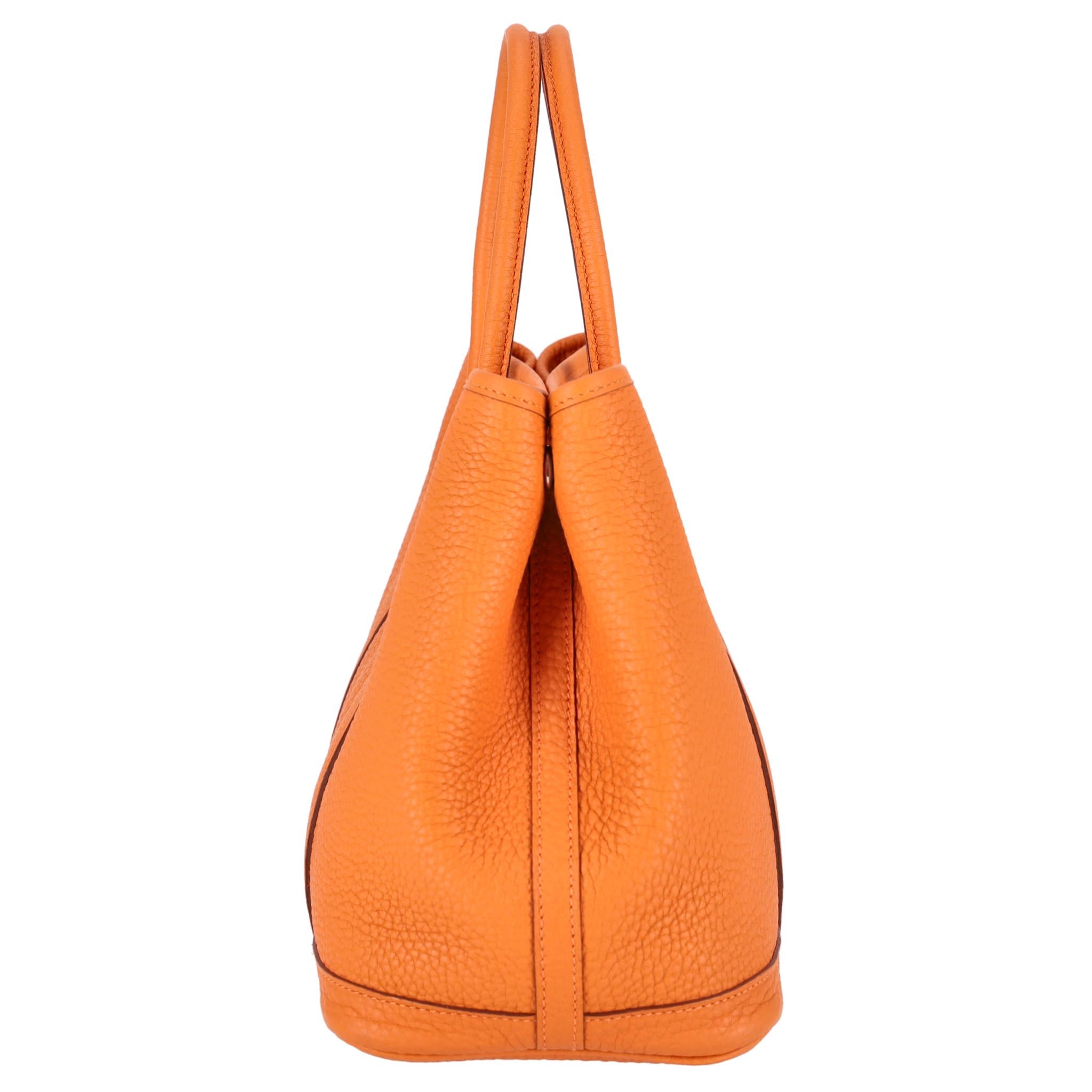 Hermes Garden Party 30 Sac en cuir Excellent état - En vente à London, GB