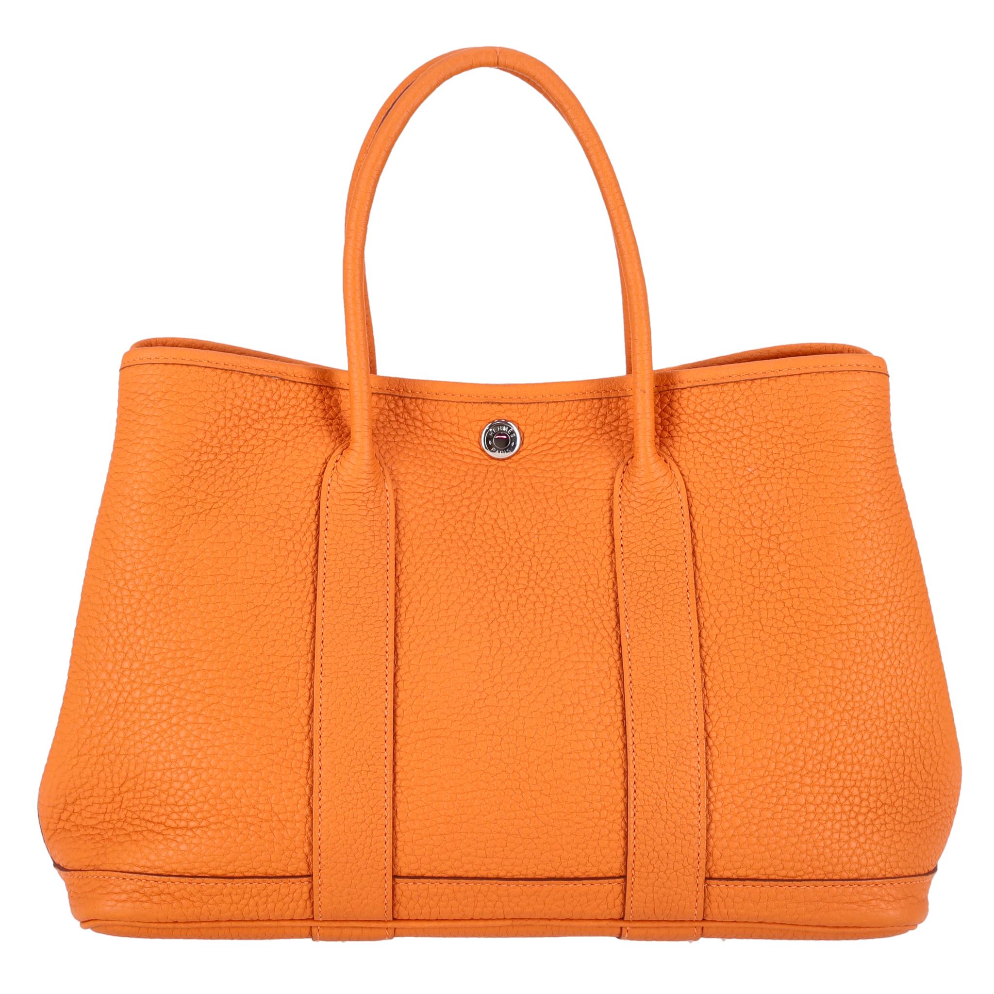 Hermes Garden Party 30 Sac en cuir en vente 2