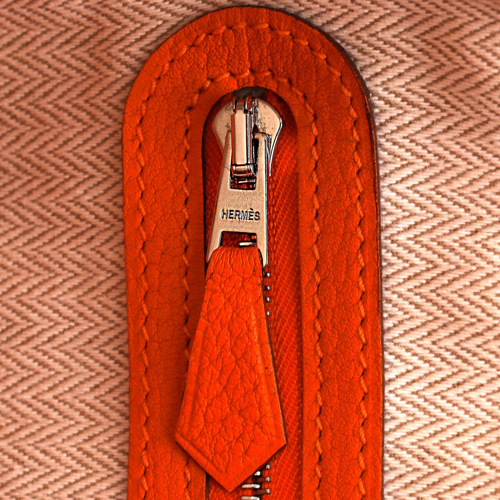 Hermes Garden Party 30 Sac en cuir en vente 3