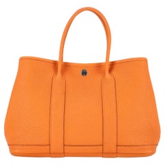 Borsa Hermes Garden Party 30 in pelle
