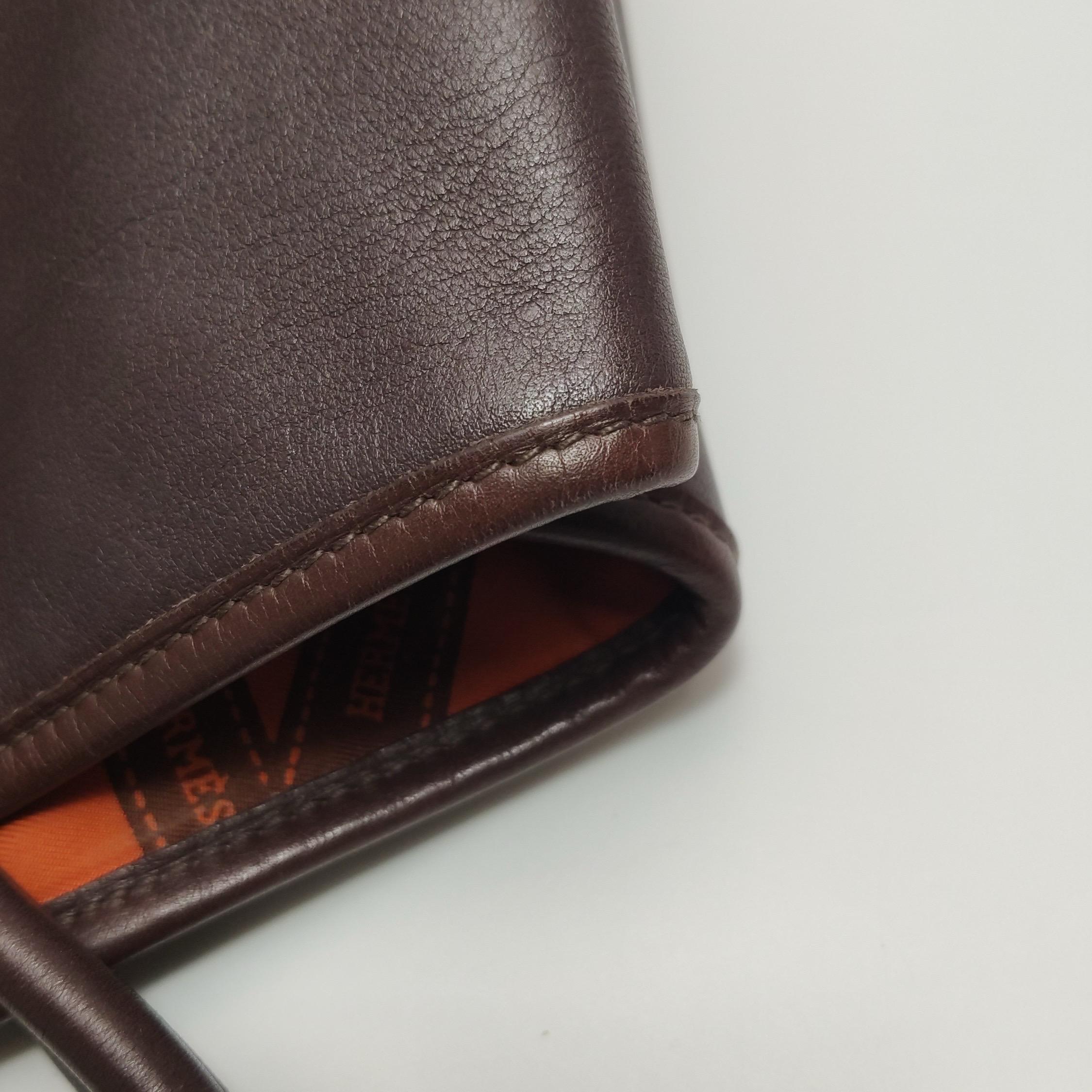 Hermes Garden Party 30 Swift Leder Schokoladenbraun 47 Tote im Angebot 7