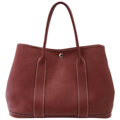 Hermès Garden Party 36 Bordeaux tote bag