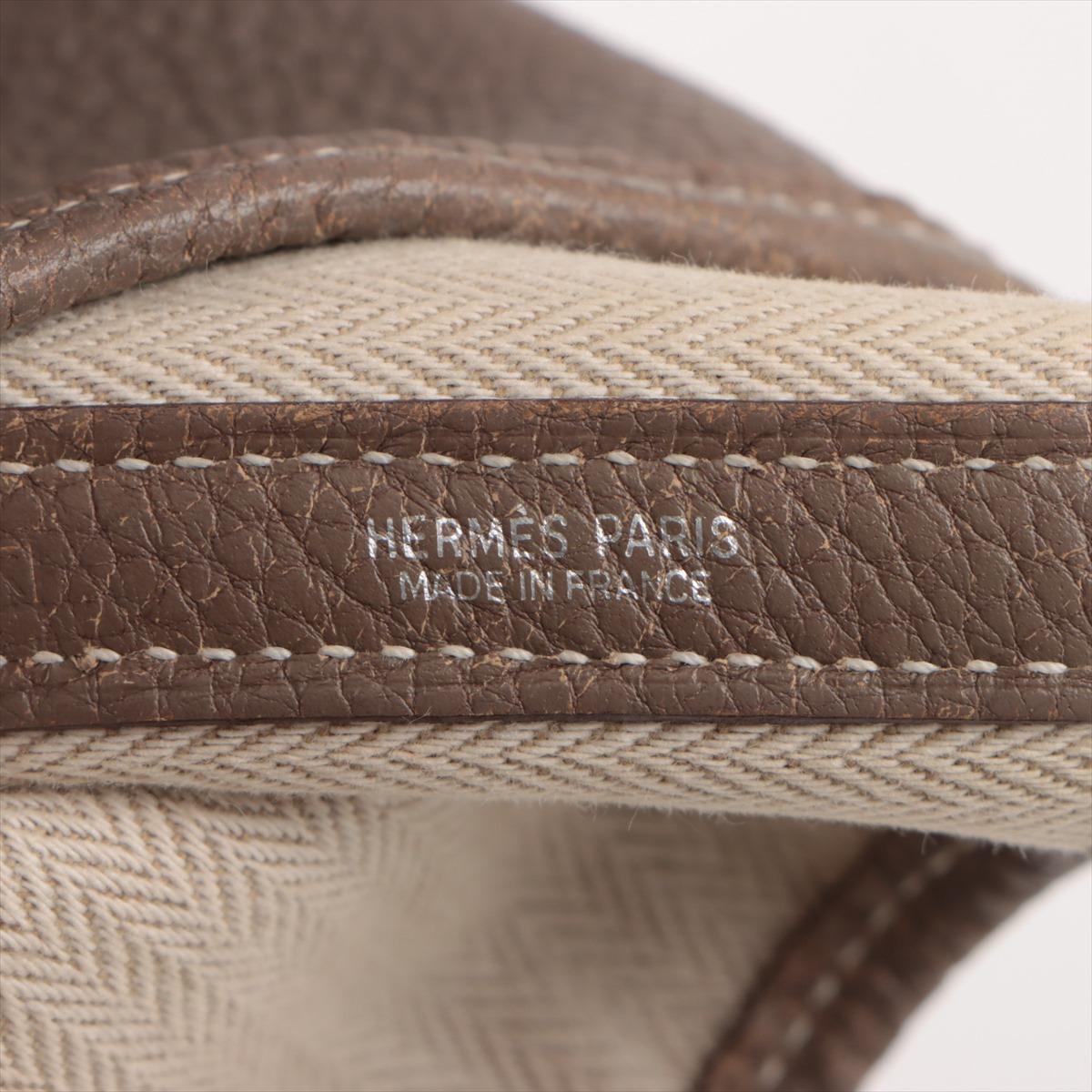 Hermès Garden Party 36 PM Negonda Etoupe * PREORDER * im Angebot 6