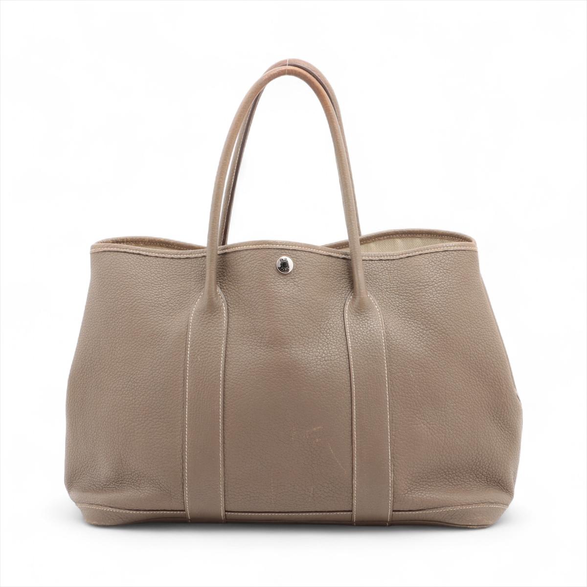 Hermès Garden Party 36 PM Negonda Etoupe * PREORDER * (Braun) im Angebot