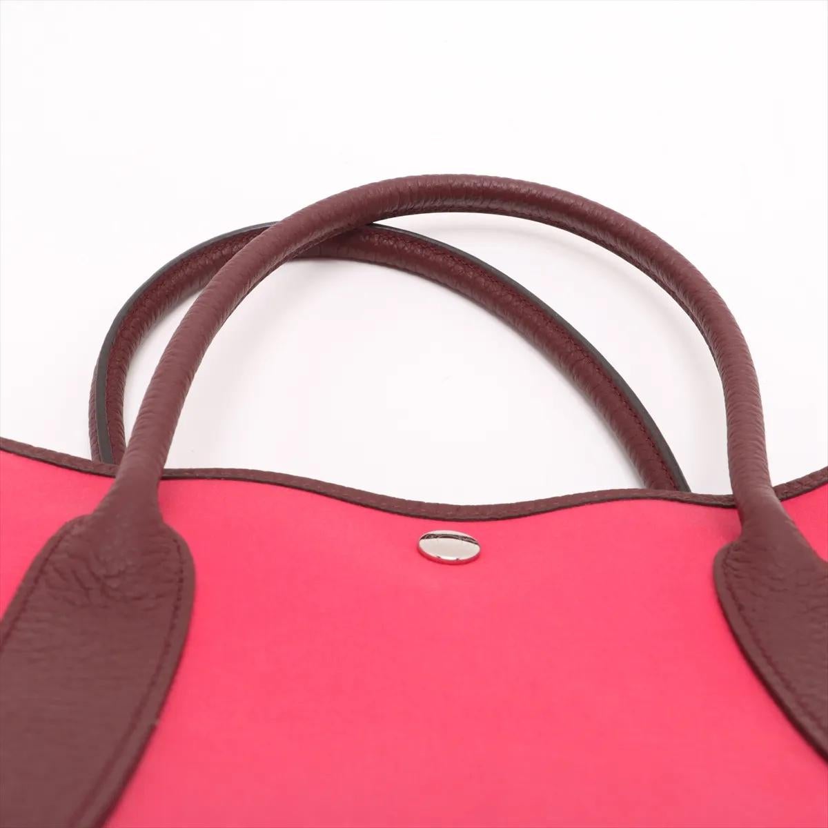 *Festa in giardino di Hermès 36 PM Rose Extreme x Bordeaux in vendita 2