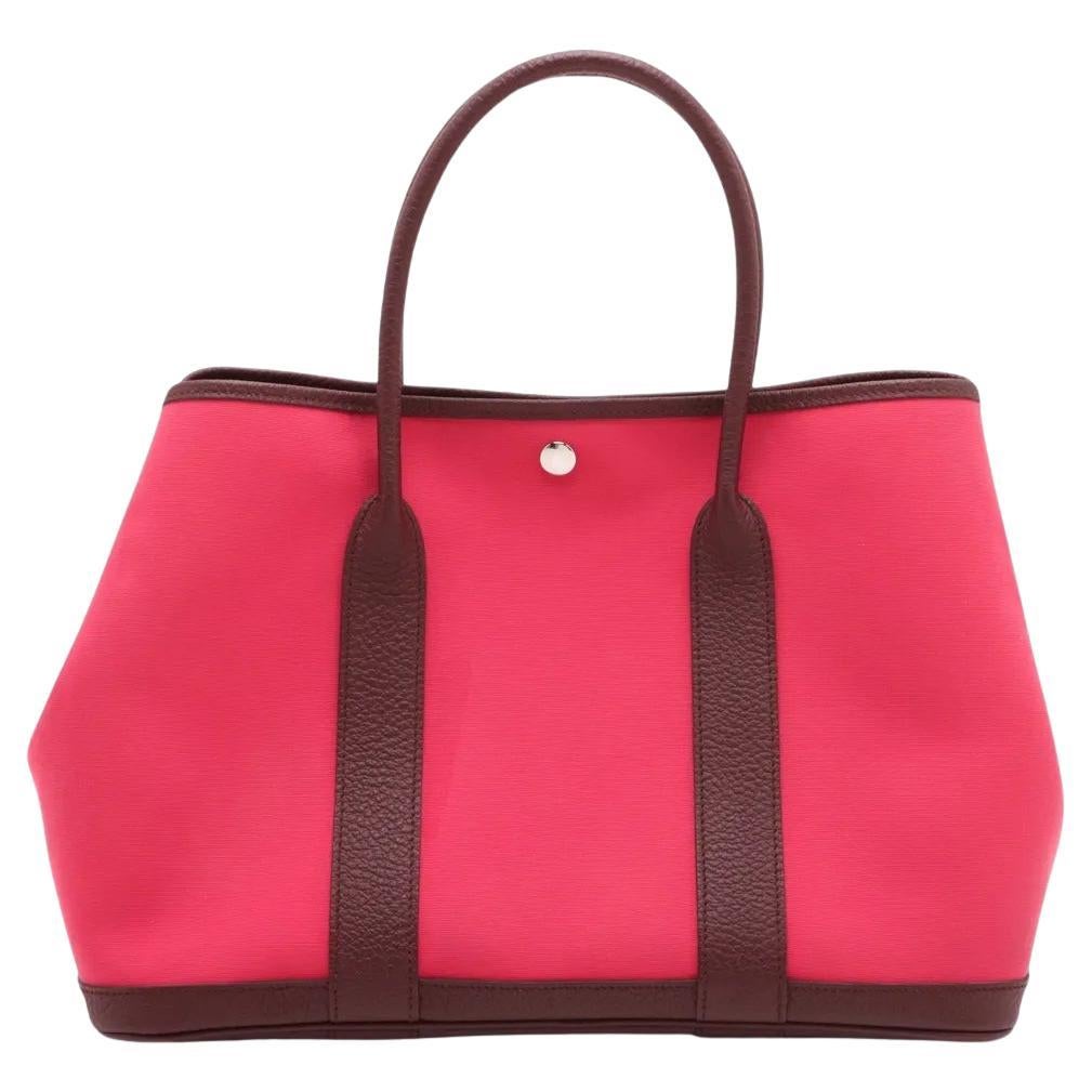 *Festa in giardino di Hermès 36 PM Rose Extreme x Bordeaux in vendita