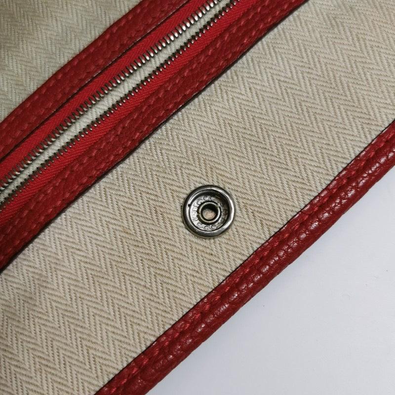 Hermes Garden Party 36 Red Calfskin Leather Handbag 2015 3