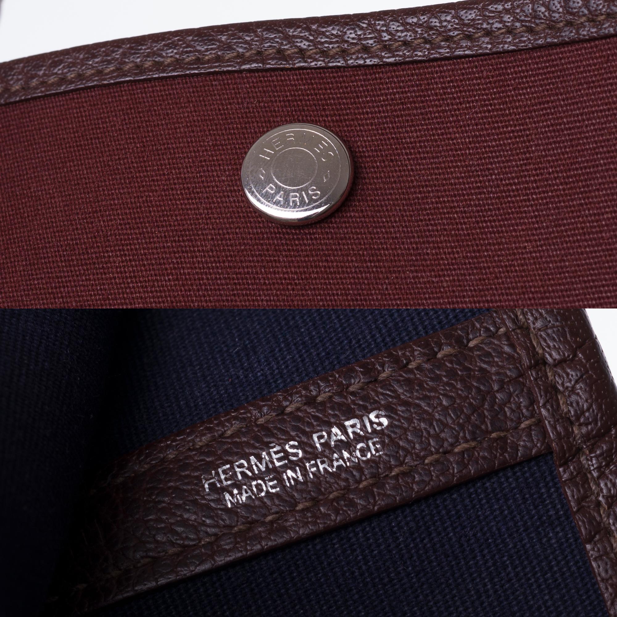 hermes canvas garden party