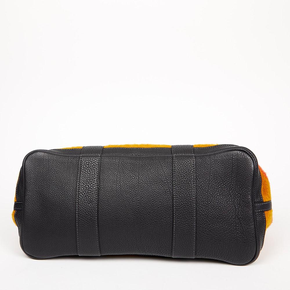 Borsa Hermès Garden Party Nero e Arancione In condizioni buone a Paris, FR