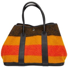 Borsa Hermès Garden Party Nero e Arancione