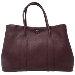 Hermes Garden Party Brown Leather 30, 2012