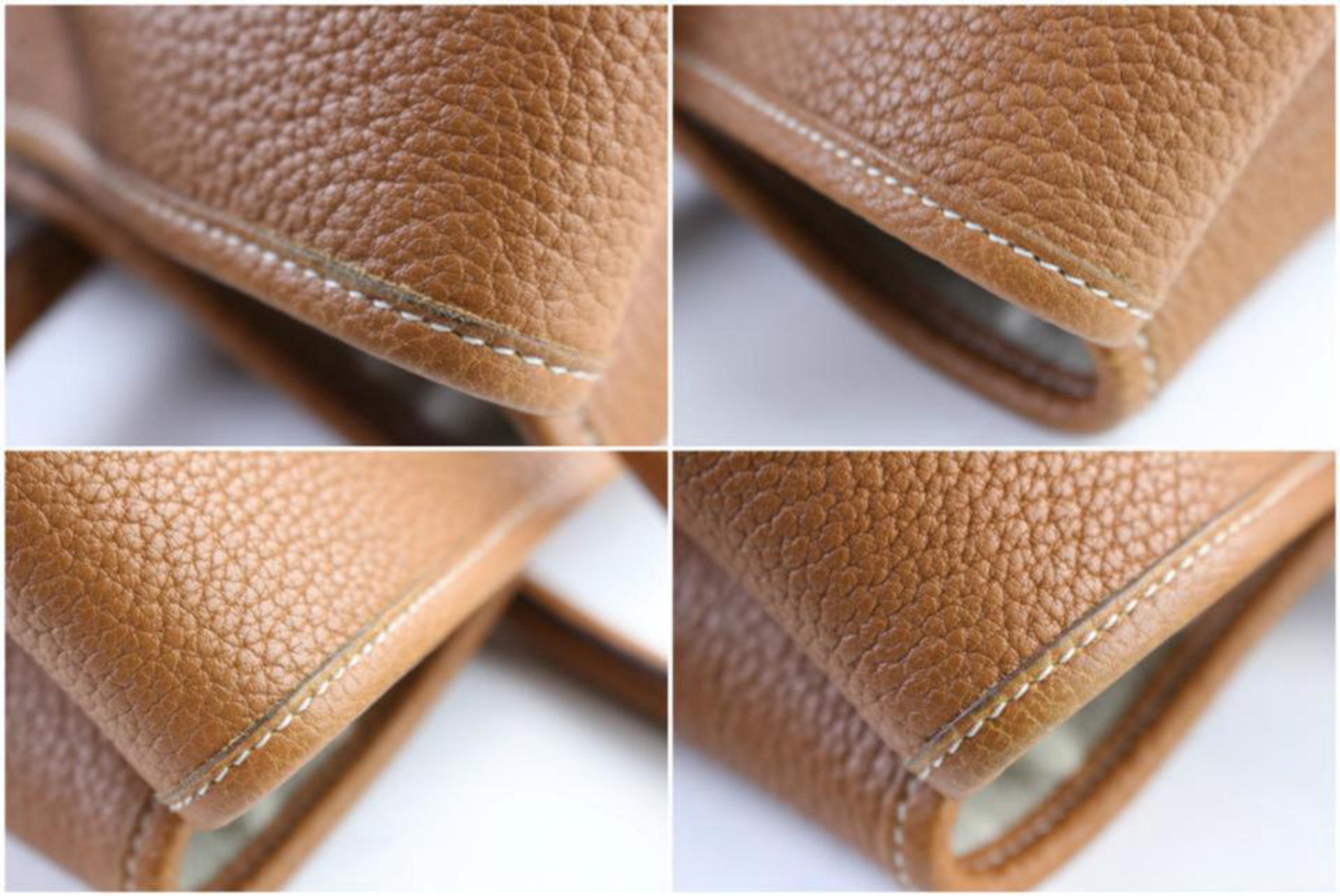 Hermès Garden Party Gold 36 Negonda 1hr0313 Brown Leather Tote For Sale 4