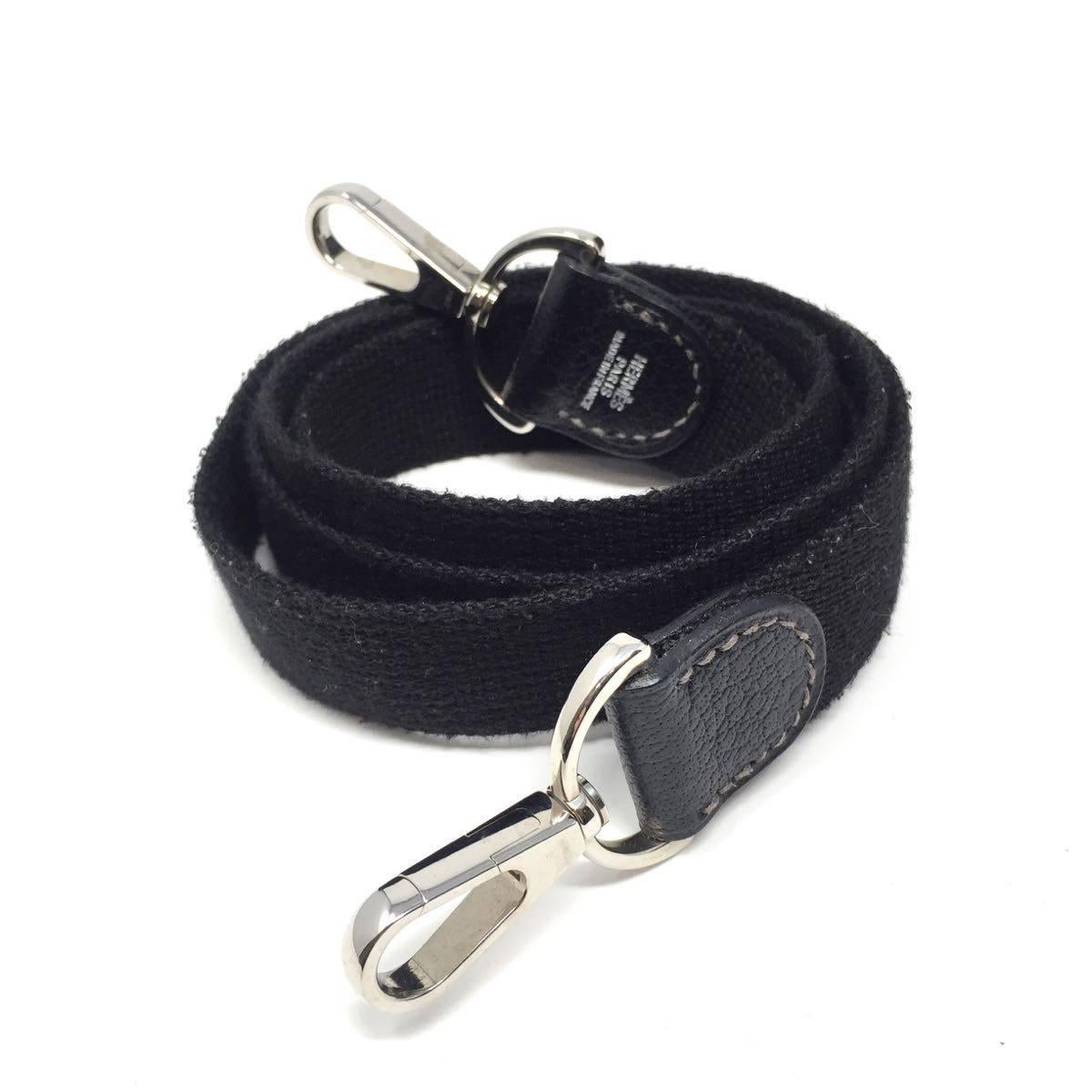 Hermes Garden Party Grey Felt and Leather 30 With Shoulder Strap, 2011 2