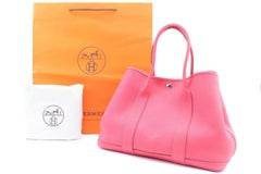 Hermès Garden Party Negonda 36 2hr0207 Red Leather Tote