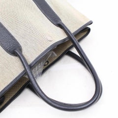 Hermès Garden Party Toile 868113 Beige Canvas Tote