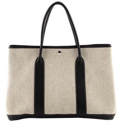 Hermès Garden Party Toile 868113 Beige Canvas Tote