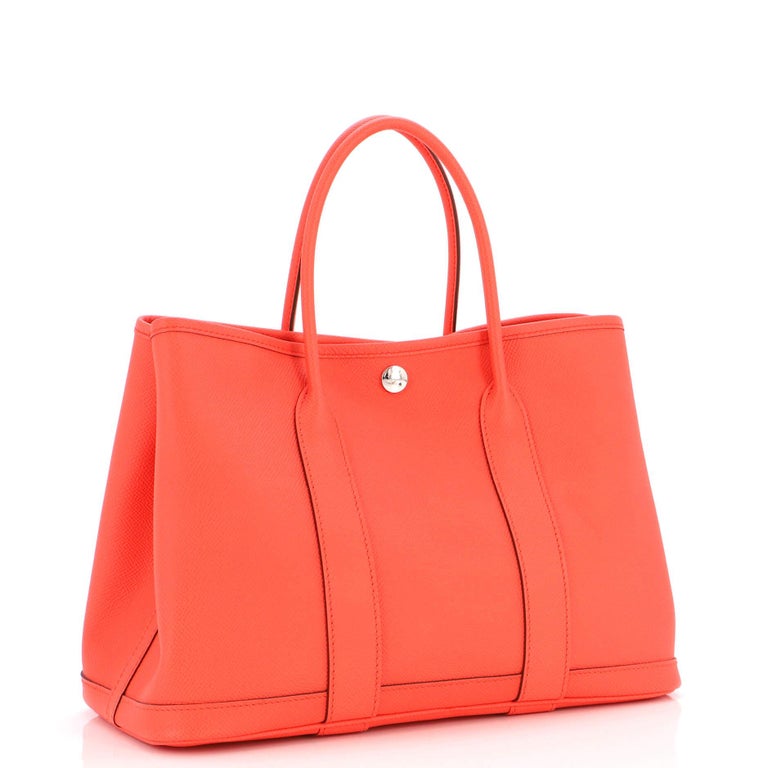 Hermes Garden Party Tote Leather 30 Auction