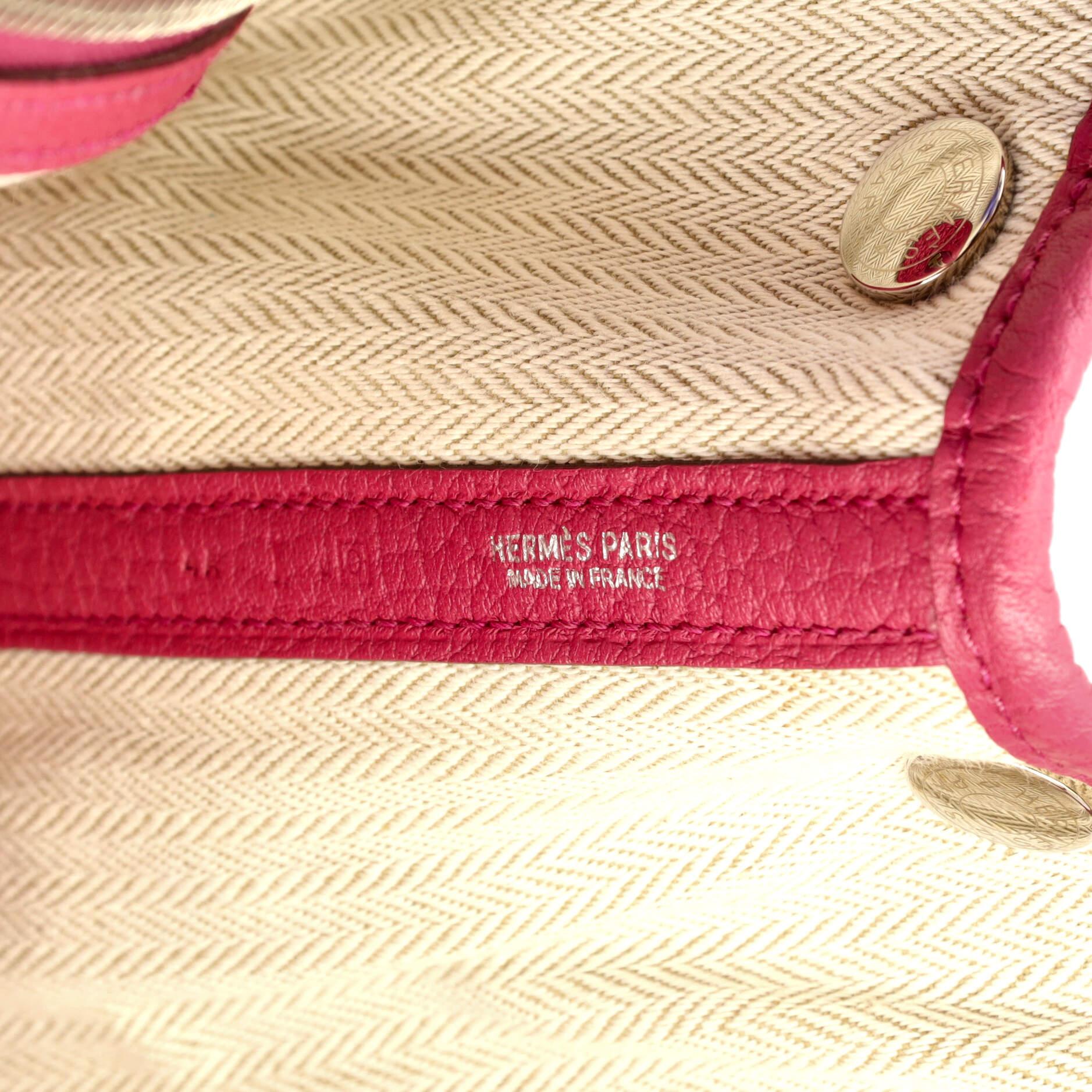 Hermes Garden Party Tote Leather 30 For Sale 2