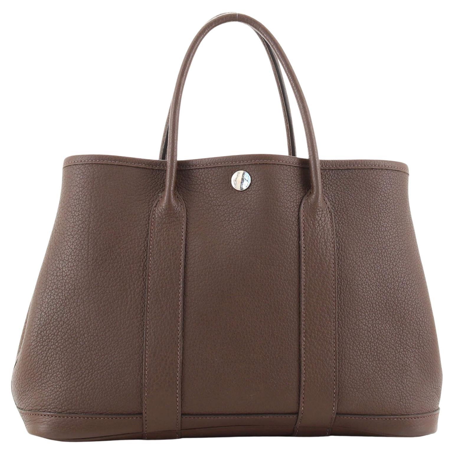 Hermes Garden Party Tote Leather 30 at 1stDibs hermes garden party 30 with strap, hermes