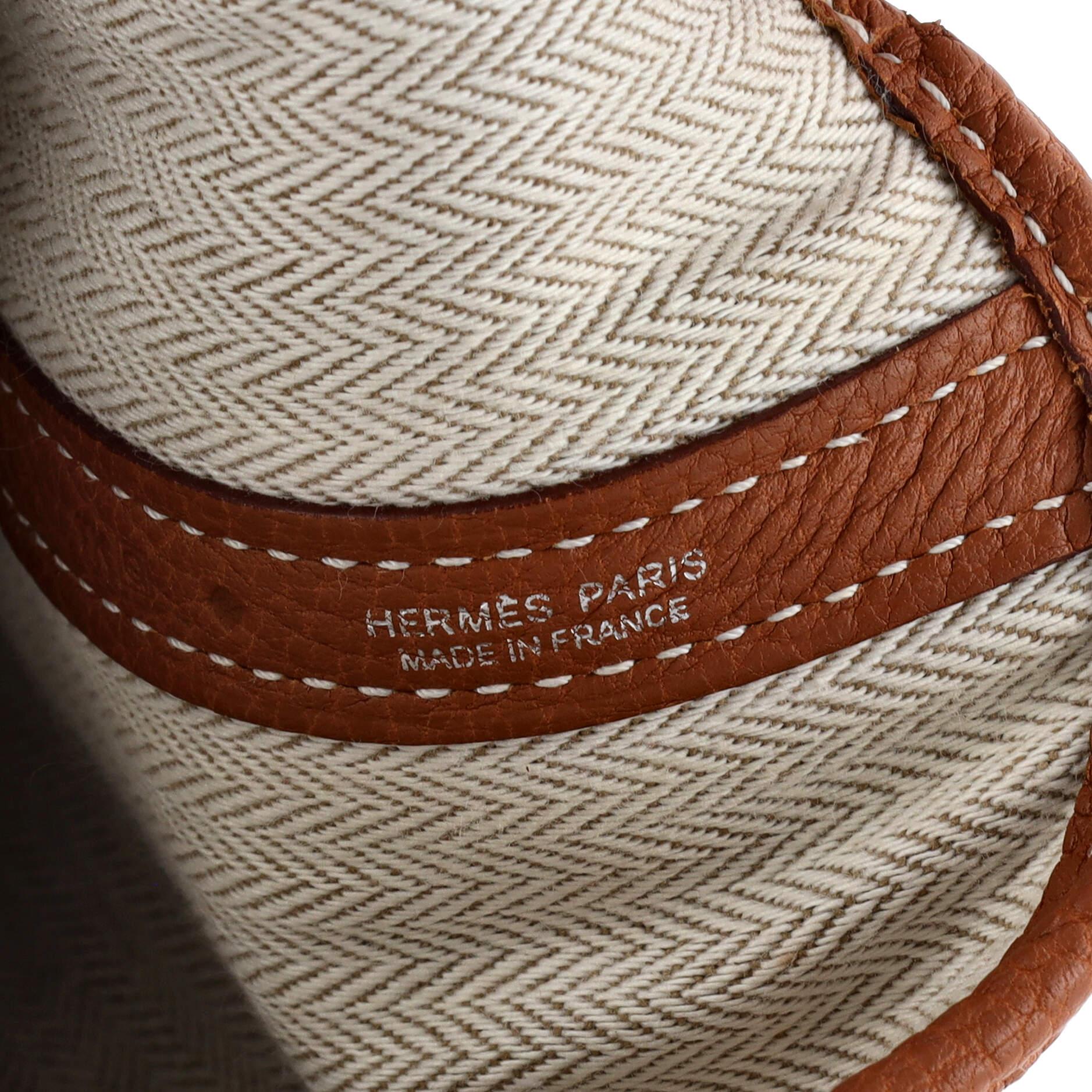 Hermes Garden Party Tote Leather 36 For Sale 6