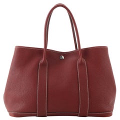 Hermes Garden Party Fourre-tout en cuir 36