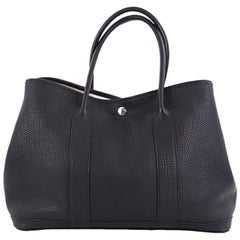 Hermes Garden Party Fourre-tout en cuir 36