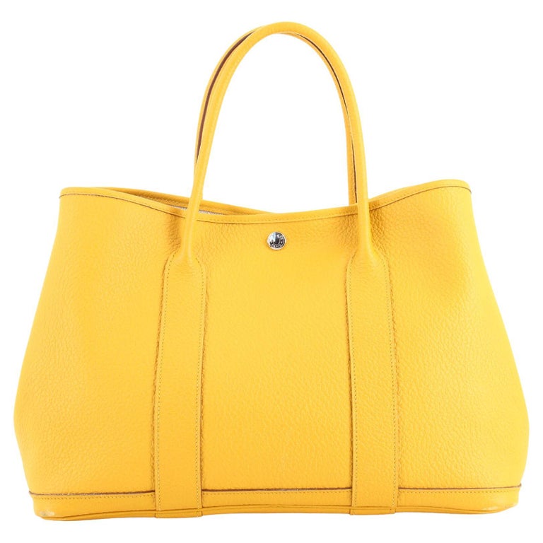Hermes Garden Party Tote Leather 36 For Sale at 1stDibs