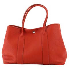 Hermes Garden Party Fourre-tout en cuir 36