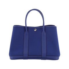 Hermes Garden Party Tote Toile and Leather 30