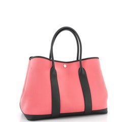 Hermes Garden Party Tote Toile and Leather 36