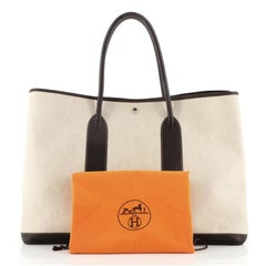 Hermes Garden Party Tote Toile and Leather 49