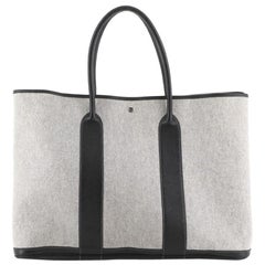 Hermes Garden Party Tote Toile and Leather TGM Hermes Garden Party Tote Toile and Leather TGM