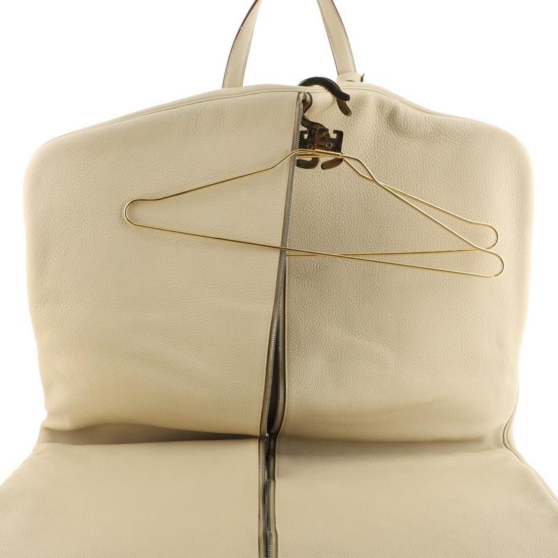 Hermes Garment Carrier Bag Leather  2