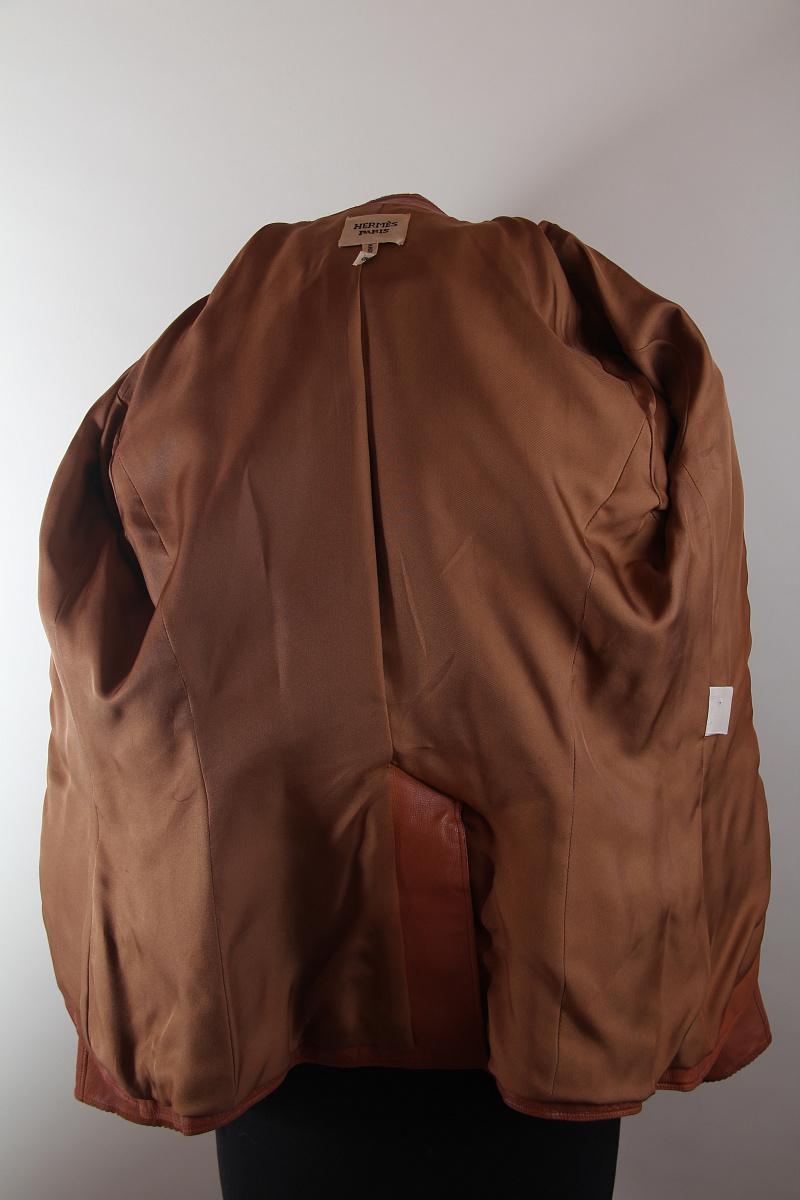 Hermes Gaultier Era Leather Jacket 2011 last collection For Sale 6