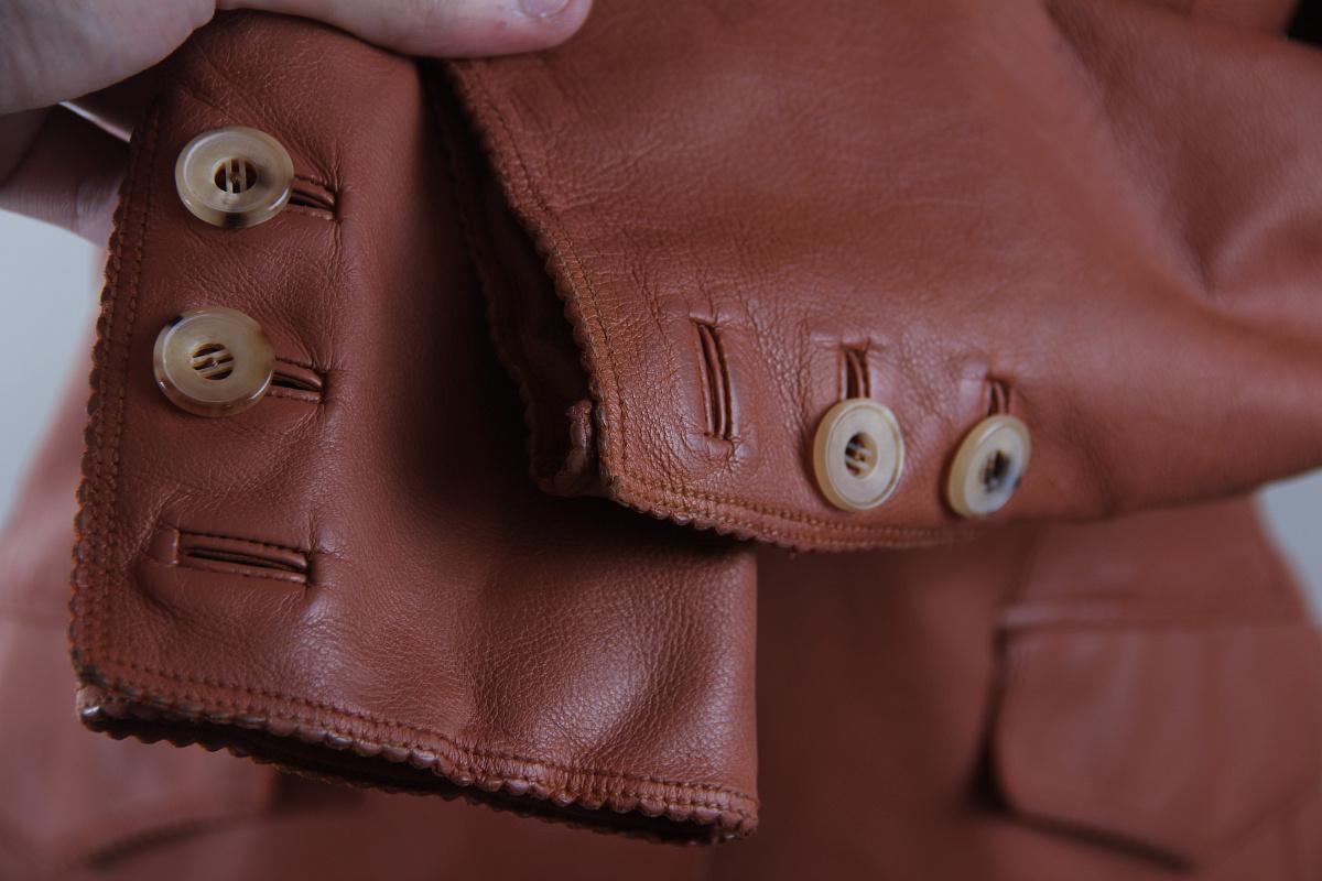 Hermes Gaultier Era Leather Jacket 2011 last collection For Sale 7