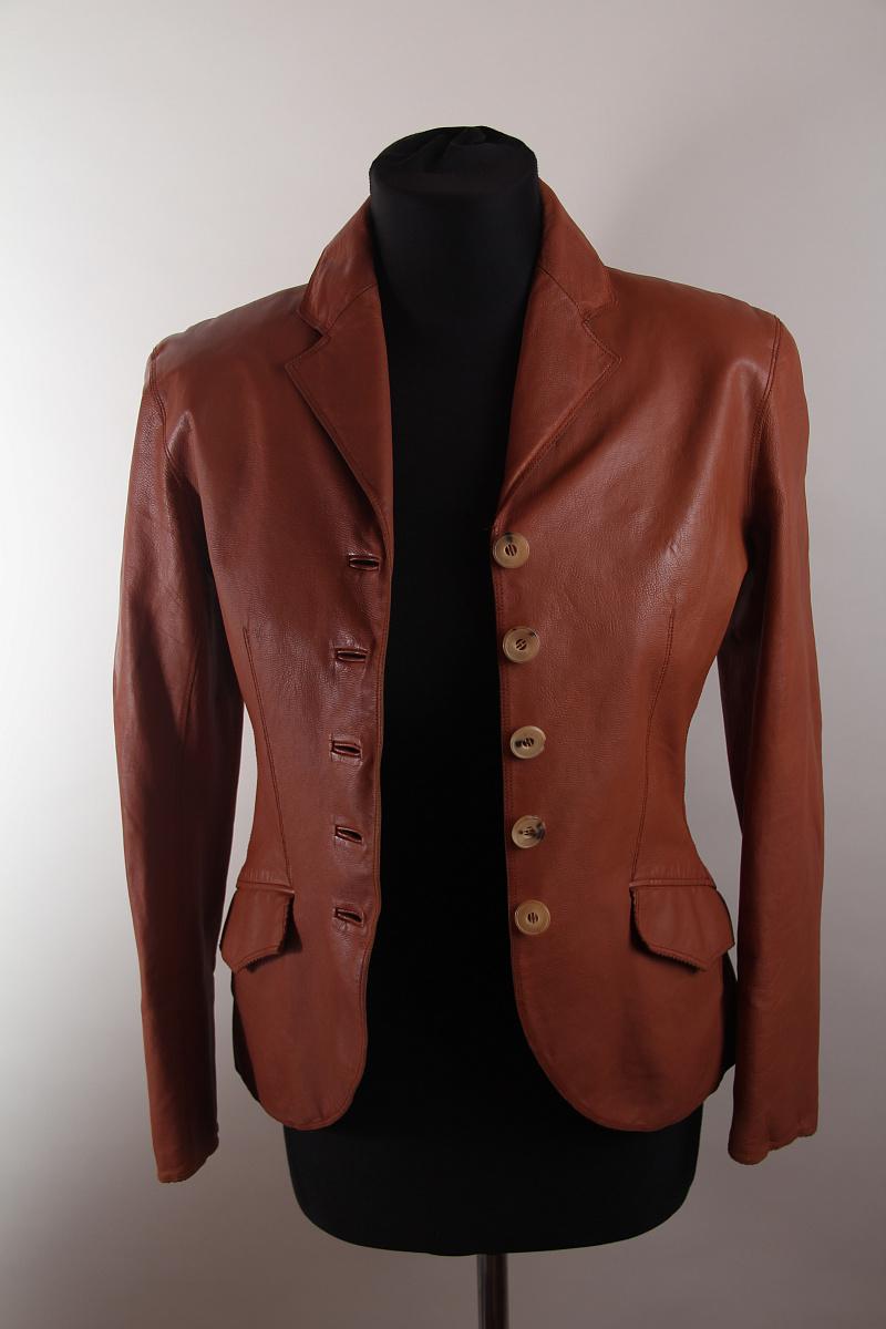 Hermes Gaultier Era Leather Jacket 2011 last collection For Sale 8