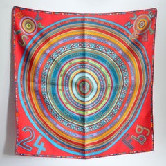 HERMÈS - Gavroche in seta " TOHU BOHU" By Claudia Stuhlhofer-Mayr 2004