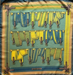 Hermès Gavroche Scarf "Les Sangles"