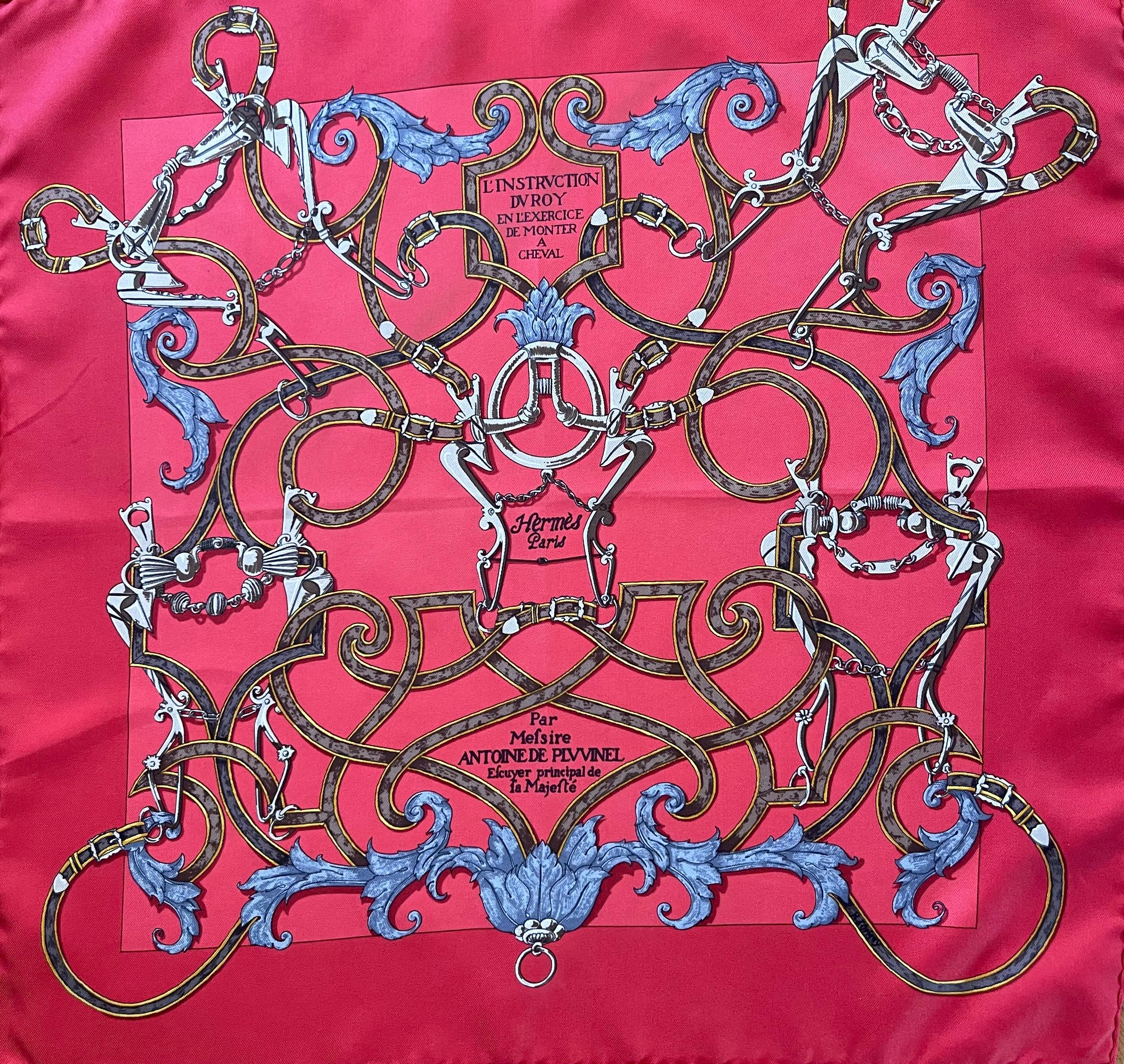 Rosa Sciarpa Hermès Gavroche 
