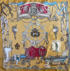 Hermès Gavroche Silk Scarf "Musée" 1962