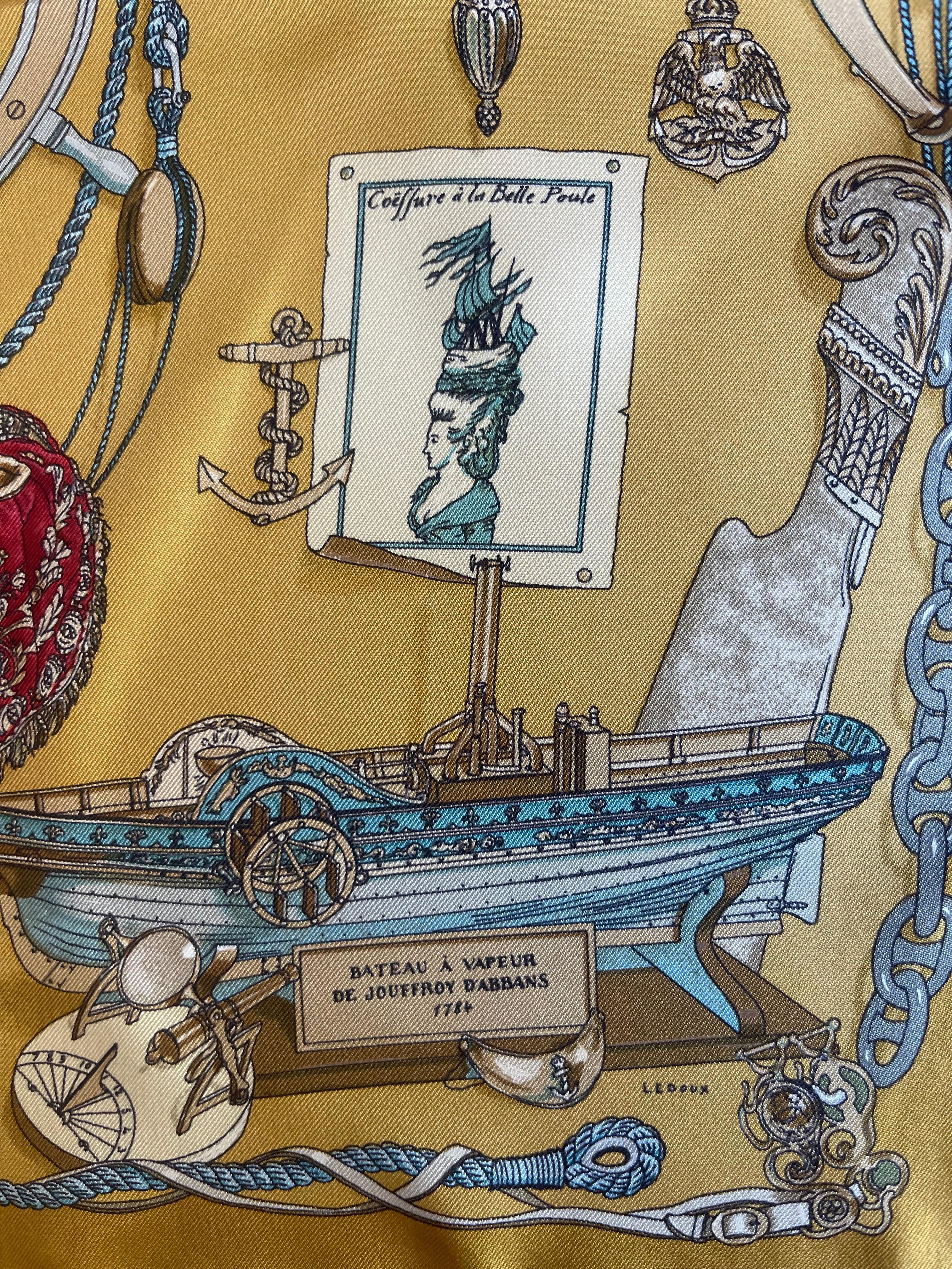 Women's or Men's Hermès Gavroche Silk Scarf 