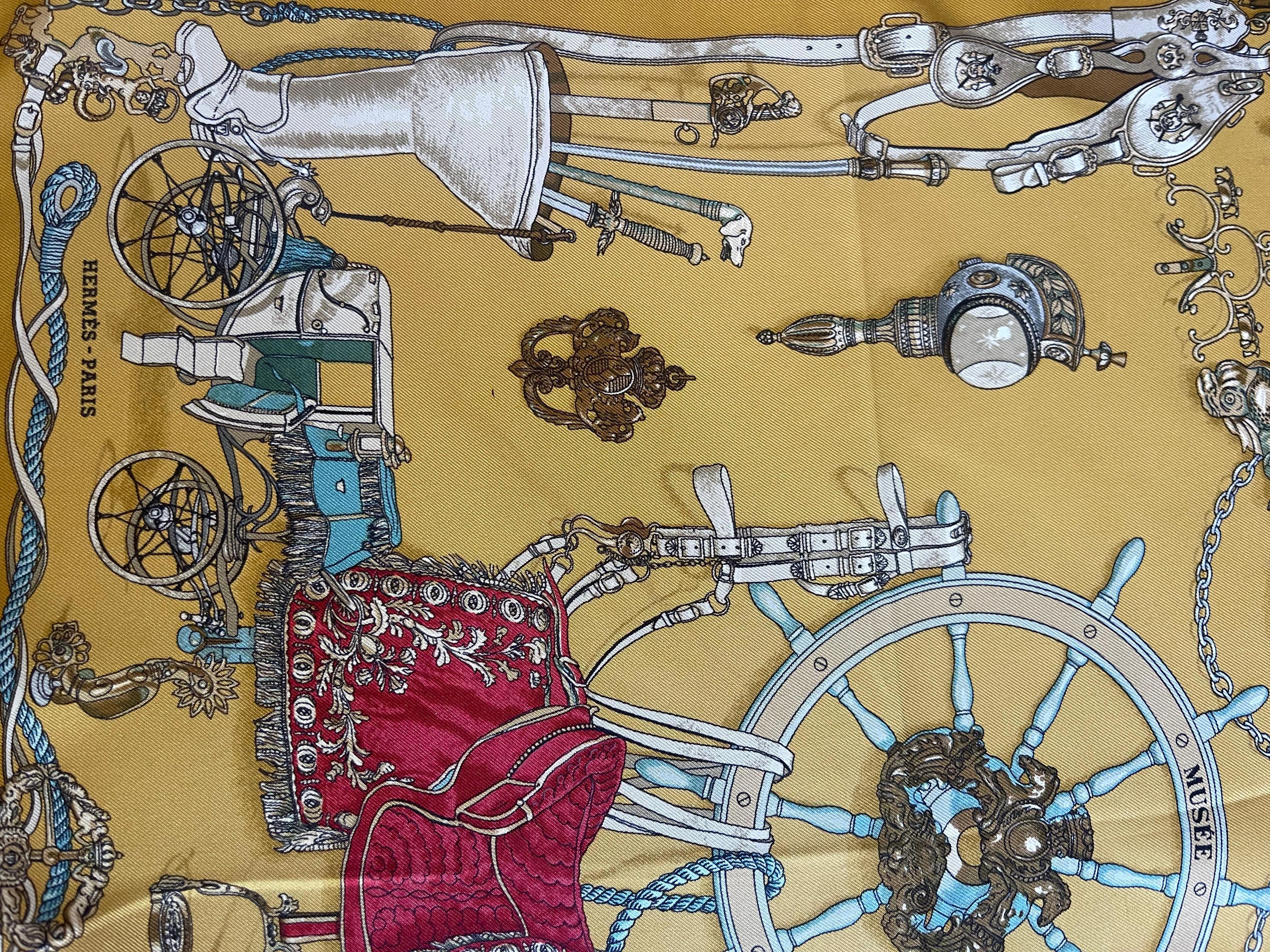 Hermès Gavroche Silk Scarf 