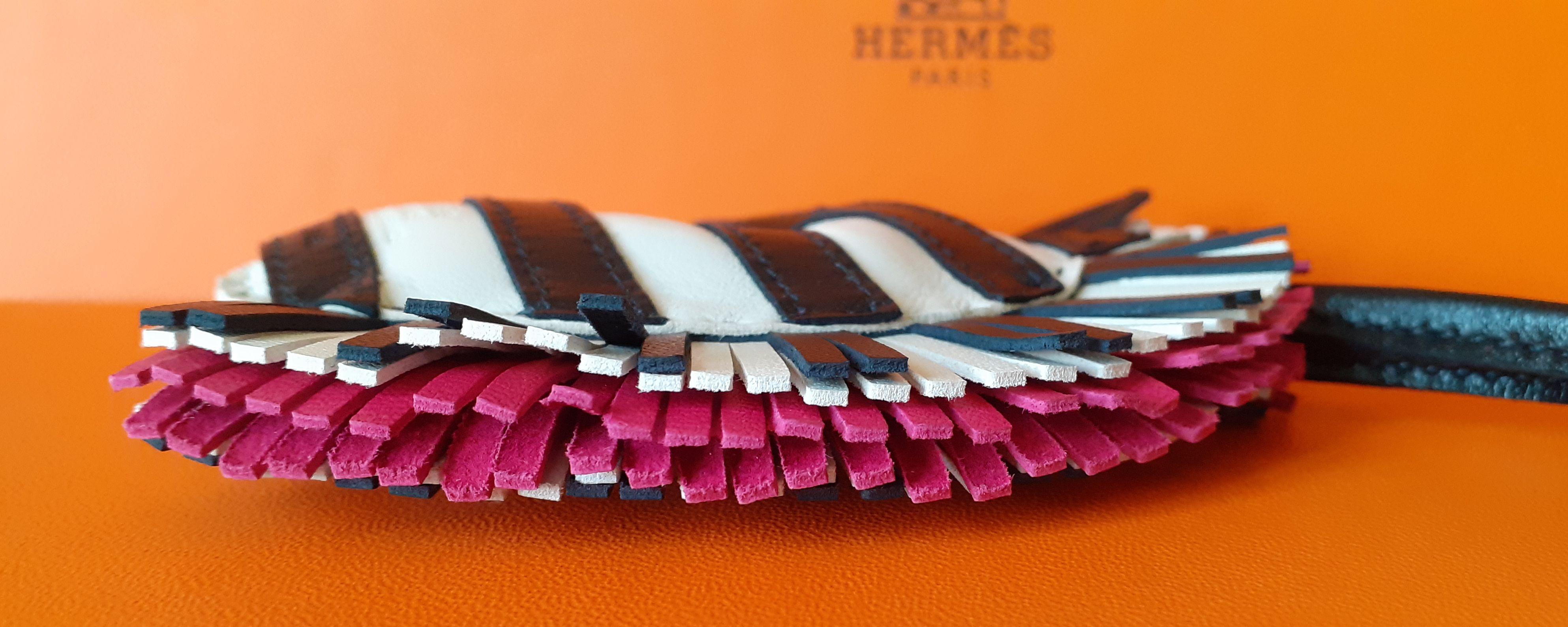 Hermès Geegee Savannah Zebra Birkin Kelly Charm Craie Noir Rose Mexico 1
