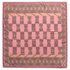 Hermès Schal aus einer Kaschmir-Mischung mit geometrischem Muster
